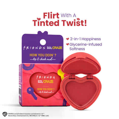 Buy Swiss Beauty Craze How You Doin’? Lip & Cheek Mud - 5 gm, Playful Pink - Purplle