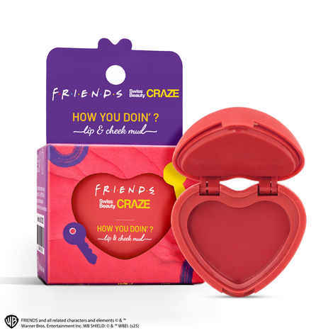 Buy Swiss Beauty Craze How You Doin’? Lip & Cheek Mud - 5 gm, Playful Pink - Purplle