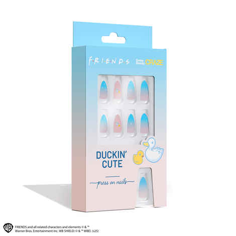 Buy Swiss Beauty Craze Duckin’ Cute Press On Nails | High-Quality | Pack of 24 Nails | Reusable | Easy To Use - Purplle