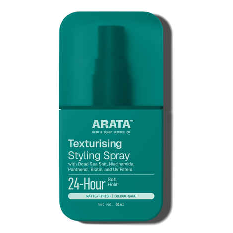 Buy Arata Sea Salt Hair Texture Spray (50 ml) | Infused With Sea Salt, Biotin & Niacinamide | For Instantly Thicker, Full-Bodied Hair - Purplle