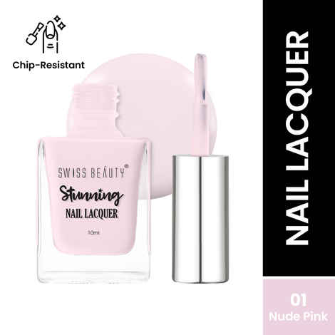 Buy Swiss Beauty Stunning Nail Lacquer 1 Nude Pink (10 ml) - Purplle