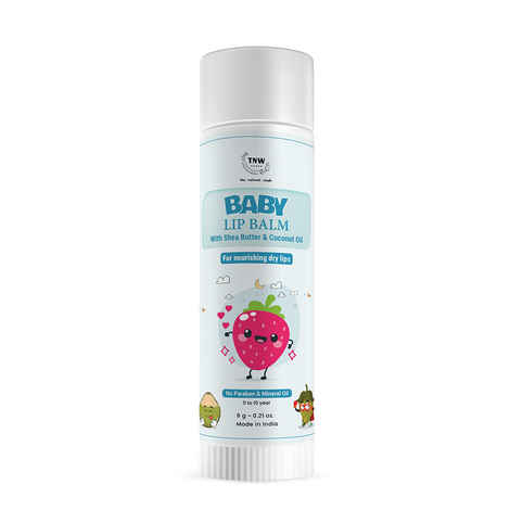 Buy TNW The Natural Wash Baby Lip Balm for Dry Lips | Lip Balm for Kids | With Shea Butter & Coconut Oil 6 gm - Purplle