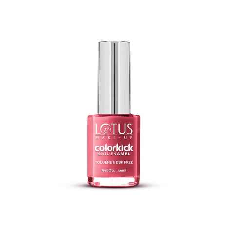 Buy Lotus Make-Up Colorkick Nail Enamel - Rose Petal 920 | Chip Resistant | Glossy Finish | 10ml - Purplle