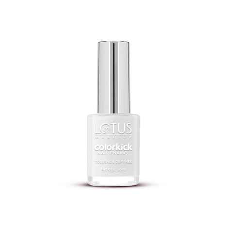 Buy Lotus Make-Up Colorkick Nail Enamel - Transparent 901 | Chip Resistant | Glossy Finish | 10ml - Purplle
