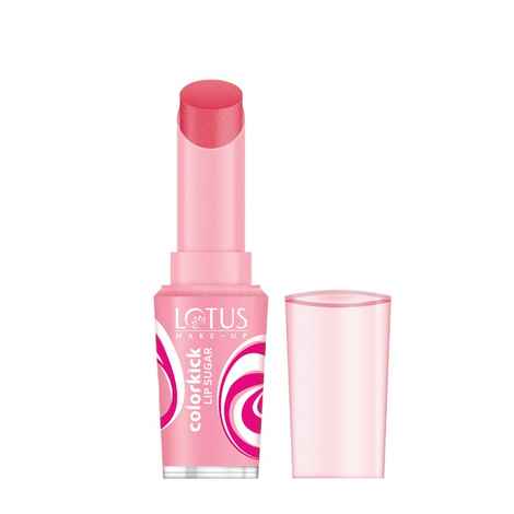 Buy Lotus Make-Up Colorkick Lip Color Sugar Candy | SPF 20 | Vitamin E & Shea Butter | Exfoliating | 3g - Purplle