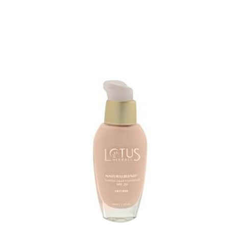 Buy Lotus Make-Up Naturalblend Comfort Liquid Foundation SPF-20 Soft Cameo - Purplle