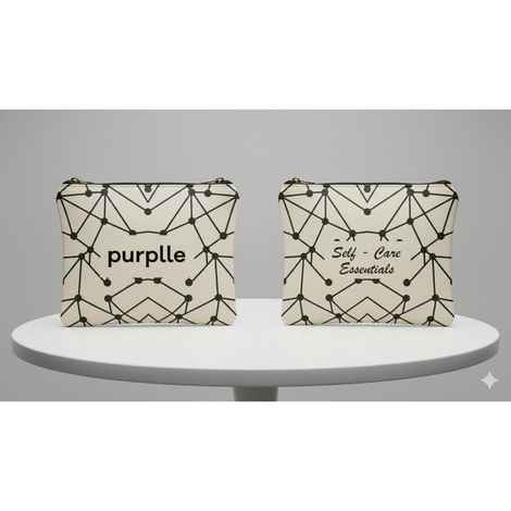 Buy Purplle GWP Canvas Pouch 5 - Self Care Essential 1 pc - Purplle