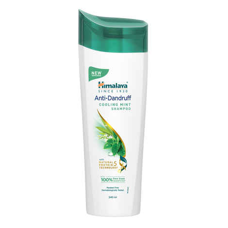Buy Himalaya Anti Dandruff Cooling mint Shampoo 340 ml - Purplle