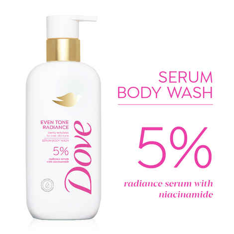 Buy Dove 5% Radiance Serum with Niacinamide Even Tone Bodywash 300 ml - Purplle