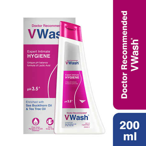 Buy VWash Plus Expert Intimate Hygiene (200 ml) - Purplle