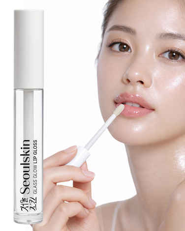 Buy Seoulskin Glass Glow Lip Gloss for Women | Hydrating & High Shine | Glossy Finish | Glass Shine | Lightweight & Non-Sticky Formula | Transparent | with Vitamin E & Shea Butter | Clear Lip Gloss | 4.2 ml - Purplle