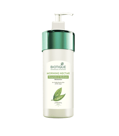 Buy Biotique Morning Nectar Nourish & Hydrate Moisturizer 800ml - Purplle