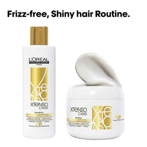 L'Oreal Professionnel Xtenso Care Sulfate-free Shampoo (250 ml) + L'Oreal Professionnel Xtenso Care Sulfate-free Mask (196 gm) Combo of 2
