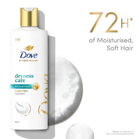 Buy Dove Dryness Care Shampoo (180 ml) - Purplle