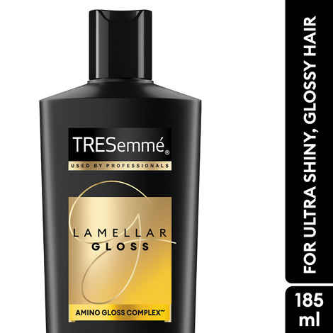 Buy Tresemme Lamellar Gloss Shampoo, with Amino Gloss Complex, for Ultra Shiny, Glossy hair, 185 ml - Purplle