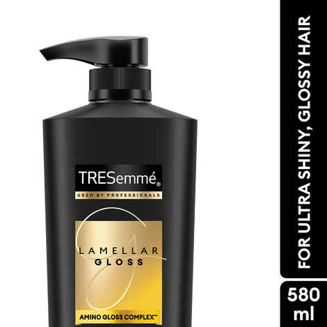 Buy Tresemme Lamellar Gloss Shampoo, with Amino Gloss Complex, for Ultra Shiny, Glossy hair, 580 ml - Purplle