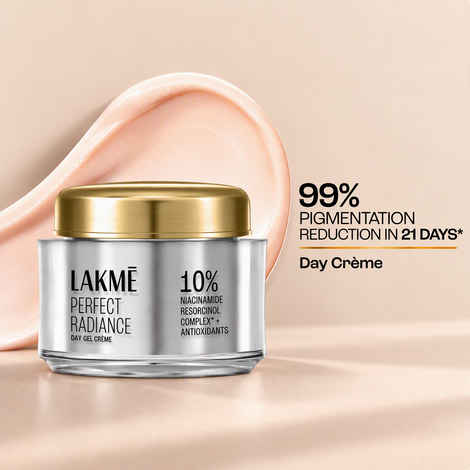 Buy Lakme Perfect Radiance, Pigmentation Treatment Day Gel Creme, With 10% Niacinamide Resorcinol Complex, For Pigmentation, For Women (28 gm) - Purplle