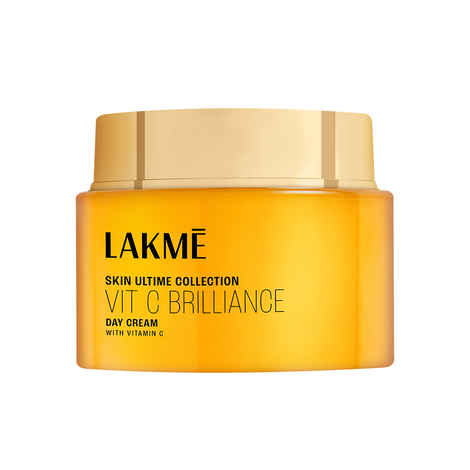 Buy Lakme Vitamin C Brilliance Day Cream with Vitamin C | For Healthy & Glowing skin | 50 gm - Purplle