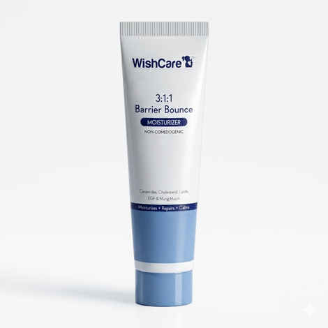 Buy WishCare 3:1:1 Barrier Bounce Moisturiser for all Skin Types|Non-Comedogenic|Barrier Repair (5 ml) - Purplle