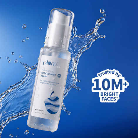 Buy Plum 3% Niacinamide & Rice Water Non-comedogenic, Alcohol-free Face Toner (80 ml) - Purplle
