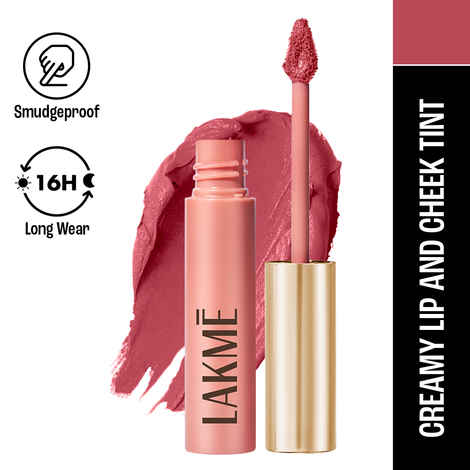 Buy Lakme 9 To 5 DOUBLE DUTY Lip & Cheek Mousse - Rose Touch (9 gm) - Purplle