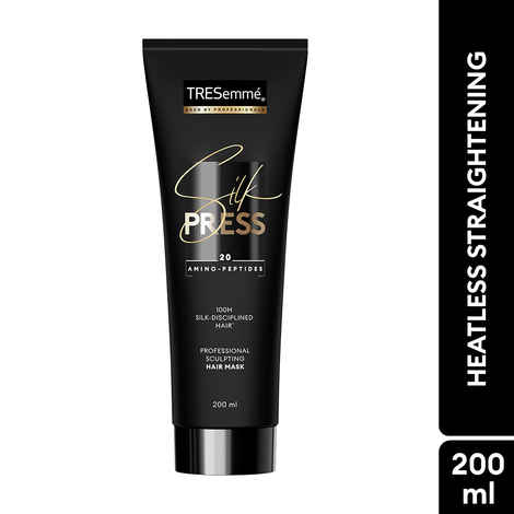 Buy TRESemme Silk Press Sculpting Hair Mask for Smoother and Shinier Hair, Strengthens Cuticles - 200 ml - Purplle