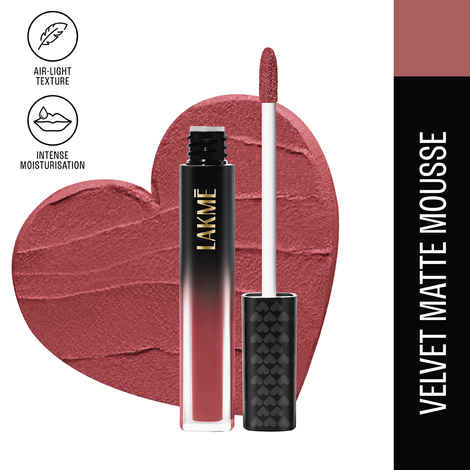Buy Lakme Xtraordin-airy Lip Mousse Lets Talk Nude 4.6 gm - Purplle