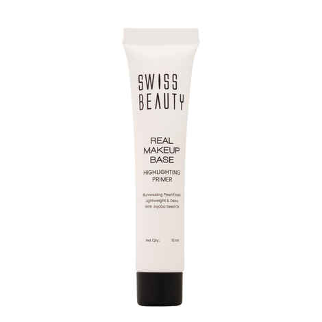 Buy Swiss Beauty Real Makeup Base Highlighting Primer - Natural Tint - 10 gm - Purplle