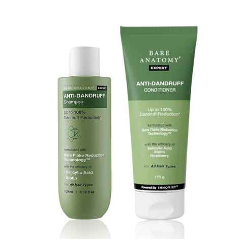 Buy Bare Anatomy Anti-Dandruff Hair Conditioner (175 ml) + Expert Anti-Dandruff Shampoo (100 ml)Combo of 2 - Purplle