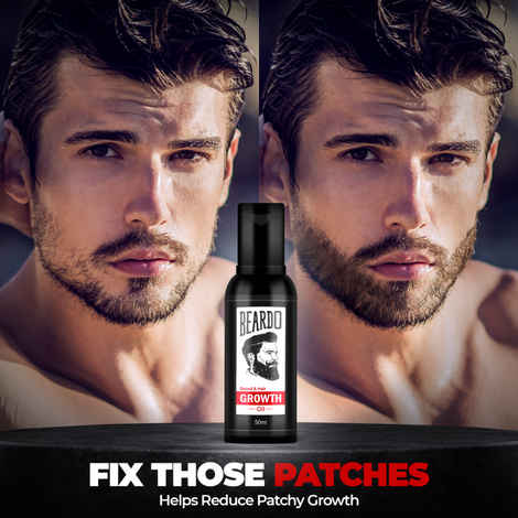 Buy Beardo Beard n Hair Growth Oil 50 ml V2 - Purplle