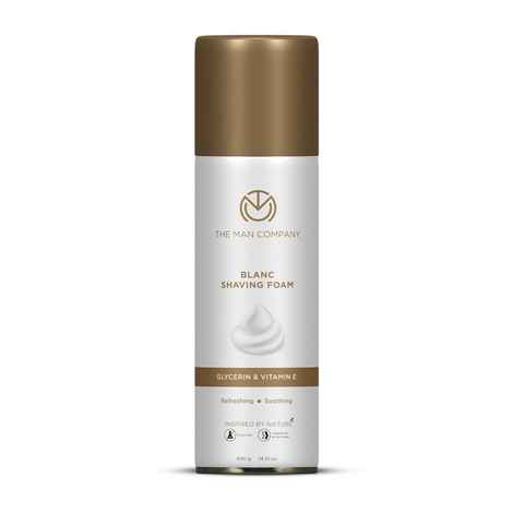 Buy The Man Company Blanc Shaving Foam 400 gm - Purplle