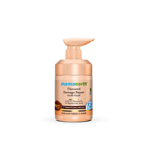 Buy Mamaearth Flaxseed Damage Repair Hair Mask (300 ml) - Purplle
