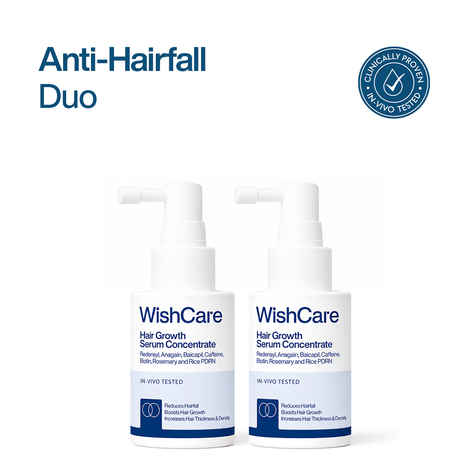 Buy WishCare Hair Kit- Growth Serum Concentrate (Pack of 2) - Purplle