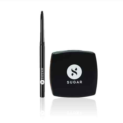 Buy Sugar Glam Kit - SUGAR Cosmetics All Set To Go Translucent Powder For Face 7 gm White , SUGAR Cosmetics Kohl of Honour Intense Kajal 01 Black Out - 0.3 gm Combo of 2 - Purplle
