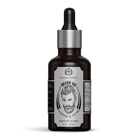 Buy The Man Company Beard Oil| Almond and Thyme| 50 ml - Purplle