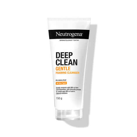 Buy Neutrogena Deep Clean Gentle Foaming Cleanser (150 gm) - Purplle