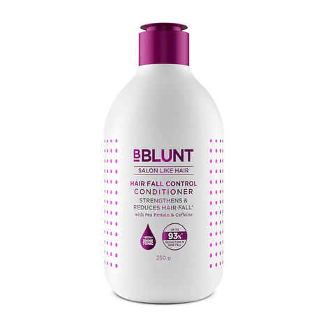 Buy BBLUNT Hair Fall Control Conditioner with Pea Protein & Caffeine for Stronger Hair - 250 gm - Purplle