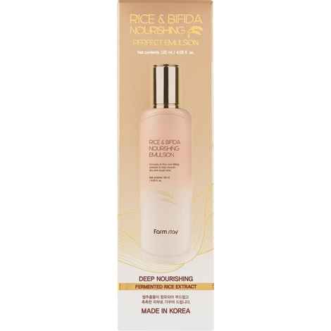 Buy Farmstay Rice & Bifida Nourishing Emulsion 120 ml - Purplle