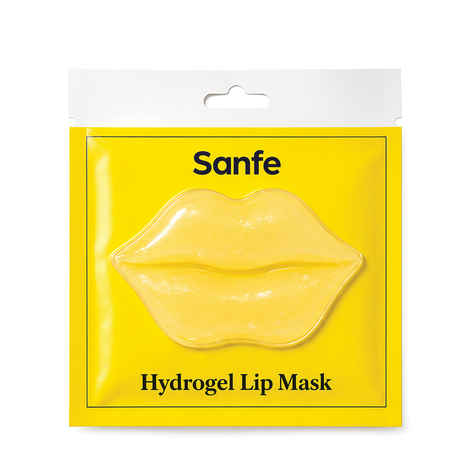 Buy Sanfe Hydrogel Lip Mask | Pack of 1 | Hydrating Care Treatment Patch for Dry Lips Routine | LipBalm & Gloss Alternative | Korean Style Sheet for Soft Smooth Texture | Skincare for Women - Purplle