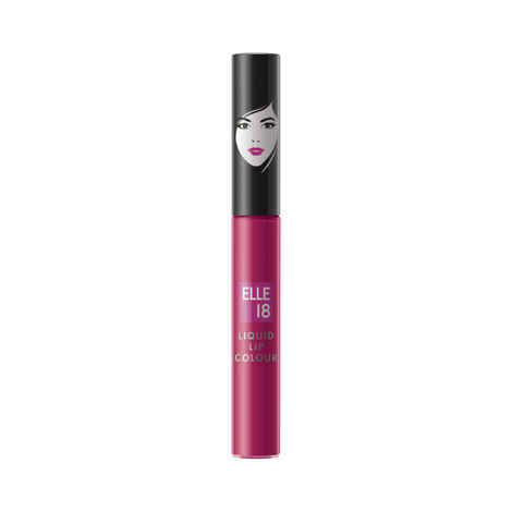 Buy Elle18 Liquid Lip Color|| Barn Red|| 5.6 ml - Purplle