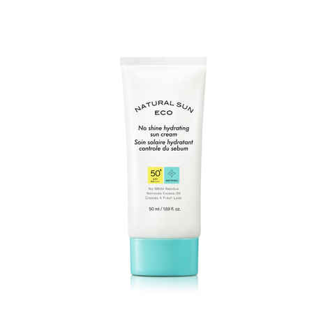 Buy The Face Shop Naturalsun Eco No Shine Hydrating Sunscreen SPF 50+ PA++++, For Broad Spectrum protection & Leaves No White Cast 50 ml - Purplle