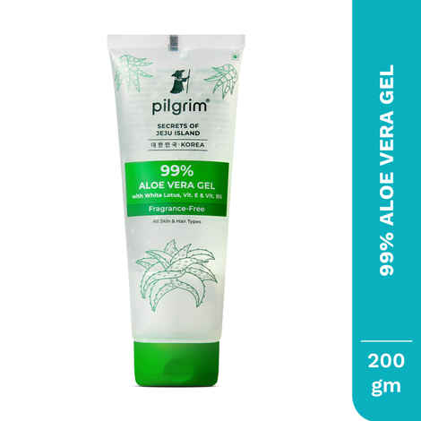 Buy Pilgrim 99% Aloe Vera Gel 200 gm - Purplle