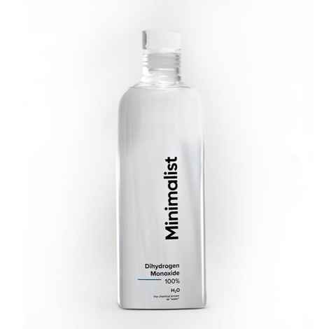 Minimalist Glass bottle 1 pc