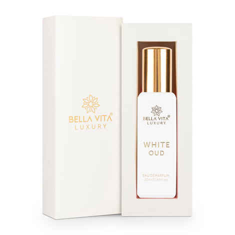 Buy Bella Vita Organic White Oud Eau De Parfum Soft Oudh Long Lasting Fragrance for Men and Women 20 ml - Purplle