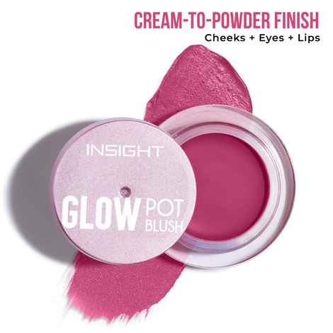 Buy INSIGHT Glow Pot Blush - Blush Berry 5.5 gm - Purplle