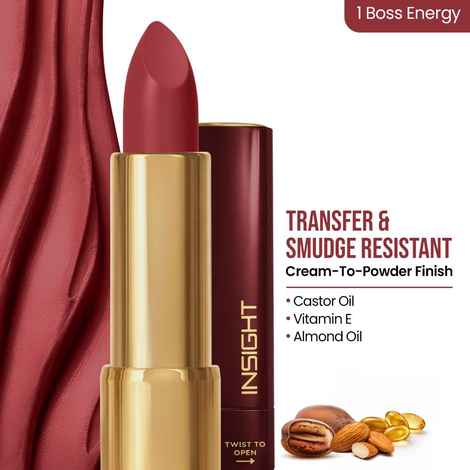Buy INSIGHT Blur Rouge Lipstick - Boss Energy 4.2 gm - Purplle