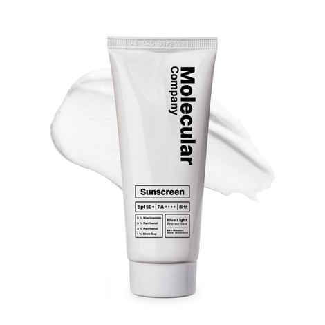 Buy Molecular Company | SPF 50+ Pa++++| Moisturising Gel Sunscreen ,For Oily, Dry, Sensitive, Combination, Dull, Acne Prone Skin| 50 gm - Purplle