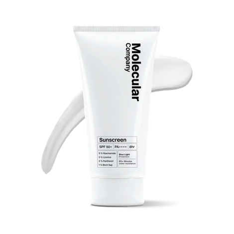 Buy Molecular Company | SPF 50+ Pa++++| Moisturising Gel Sunscreen ,For Oily, Dry, Sensitive, Combination, Dull, Acne Prone Skin| 50 gm - Purplle