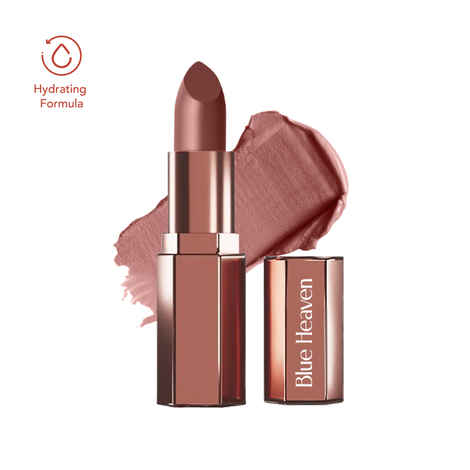 Buy Blue Heaven Roseate Soft Matte Lipstick Infused With Argan & Rosehip Oil for Intense Hydration | High Color Payoff | Long Lasting Lipstick for women | Mocha Mousse | 4 gm - Purplle