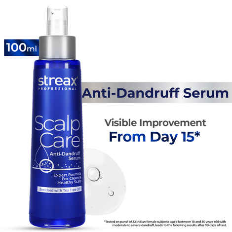 Buy Streax Professional Anti Dandruff Serum 100 ml | Flake & Itch Control | Lightweight Scalp Care Serum - Purplle
